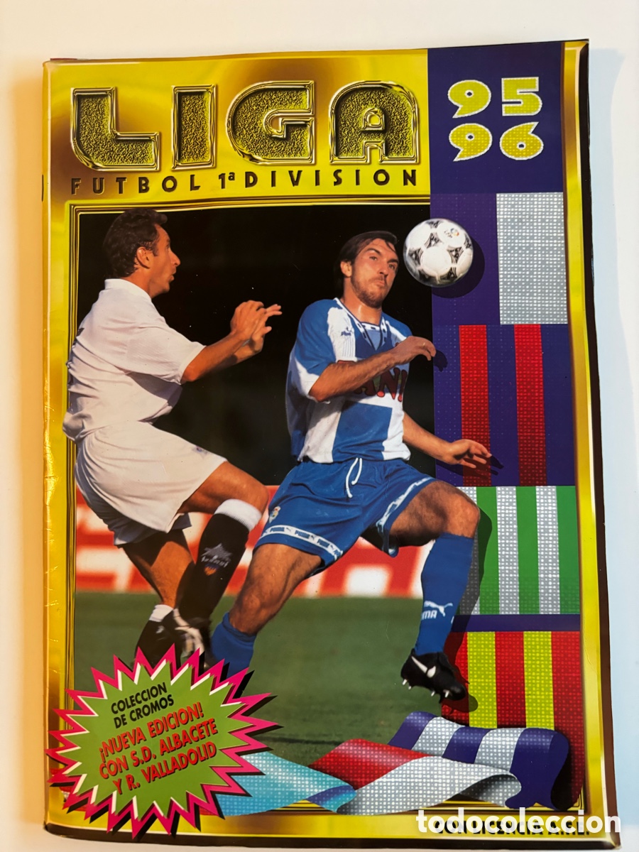 Coleccionismo &Aacute;lbumes: &Aacute;lbum de cromos 1&ordf; divisi&oacute;n 95/96