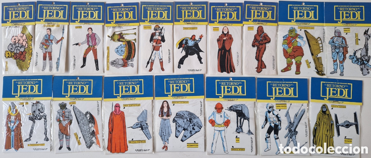 Coleccionismo &Aacute;lbumes: Star wars: Coleccion Promovip 1983