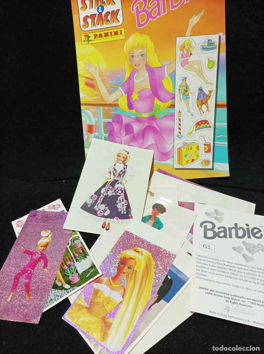 Coleccionismo &aacute;lbumes: STICK & STACK 21 BARBIE - PANINI - + CROMOS - Foto 2
