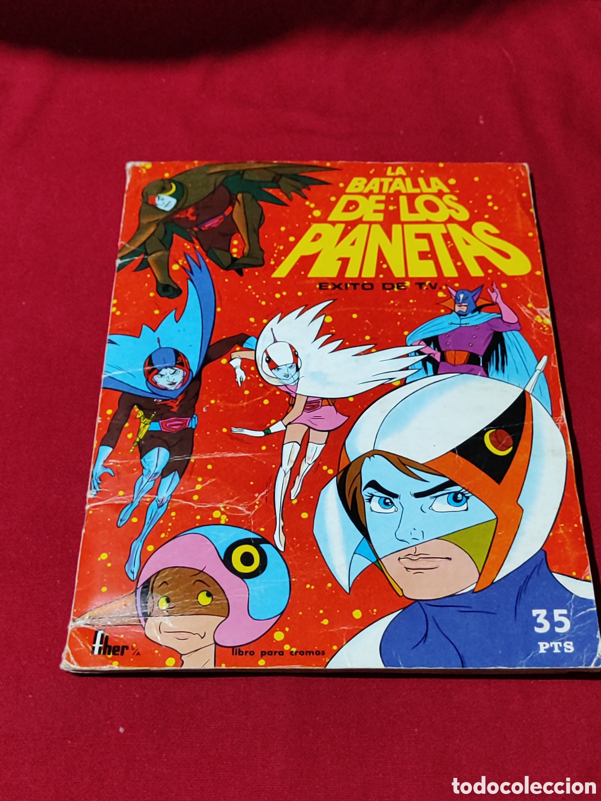 Coleccionismo &Aacute;lbumes: Album incompleto La Batalla de los Planetas de Fher le faltan 4 cromos