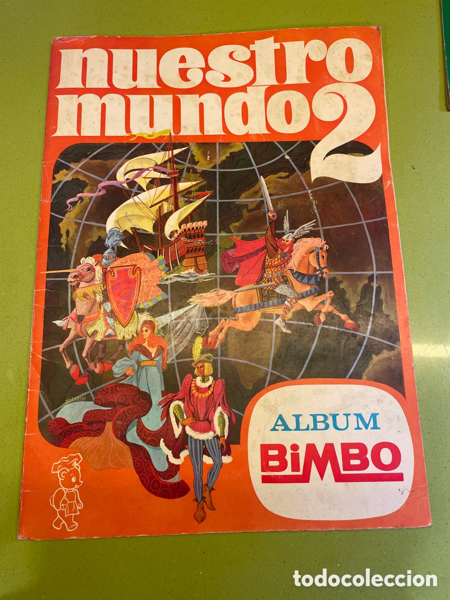 Coleccionismo &Aacute;lbumes: Nuestro Mundo 2 FALTAN 5 Album Bimbo 1968