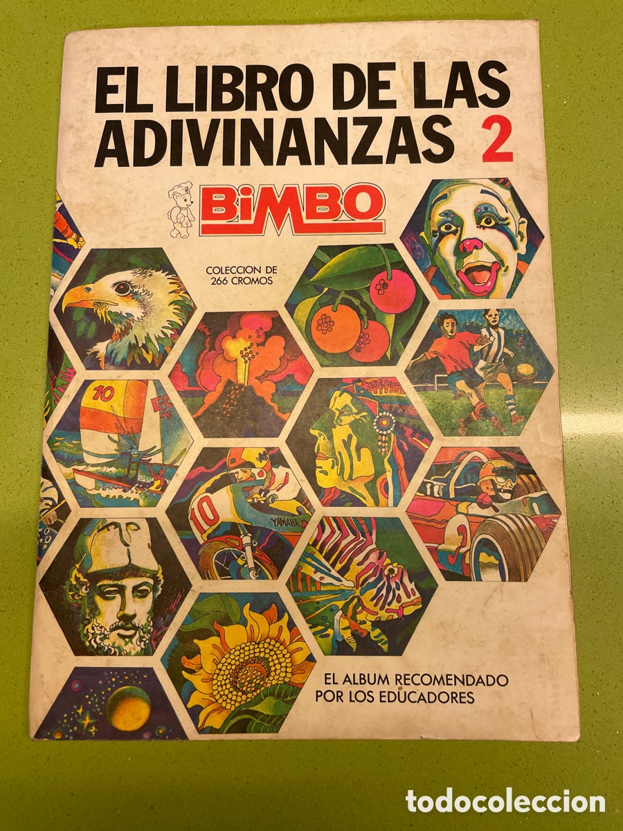 Coleccionismo &Aacute;lbumes: El libro de las adivinanzas 2 FALTAN 20 BIMBO Tapa Blanda