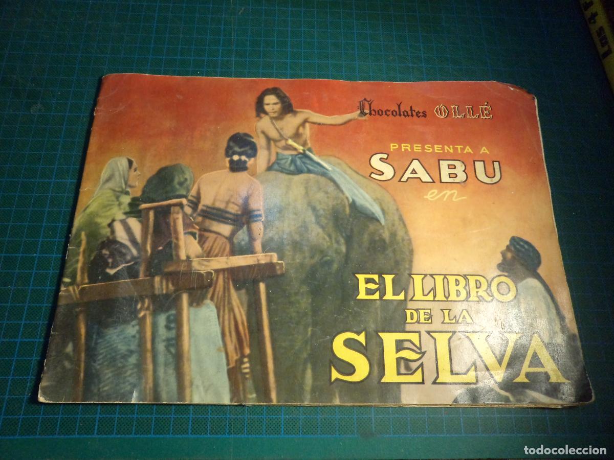 Coleccionismo &Aacute;lbumes: El libro de la selva. Chocolates Olle. Le faltan 9 cromos