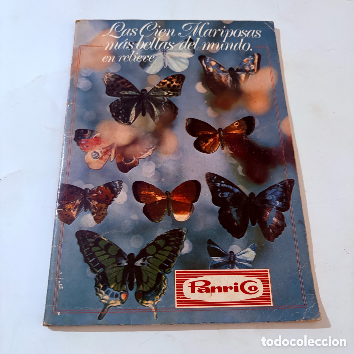Coleccionismo &Aacute;lbumes: &Aacute;lbum con 77 cromos las cien mariposas m&aacute;s bellas del mundo en relieve panrico