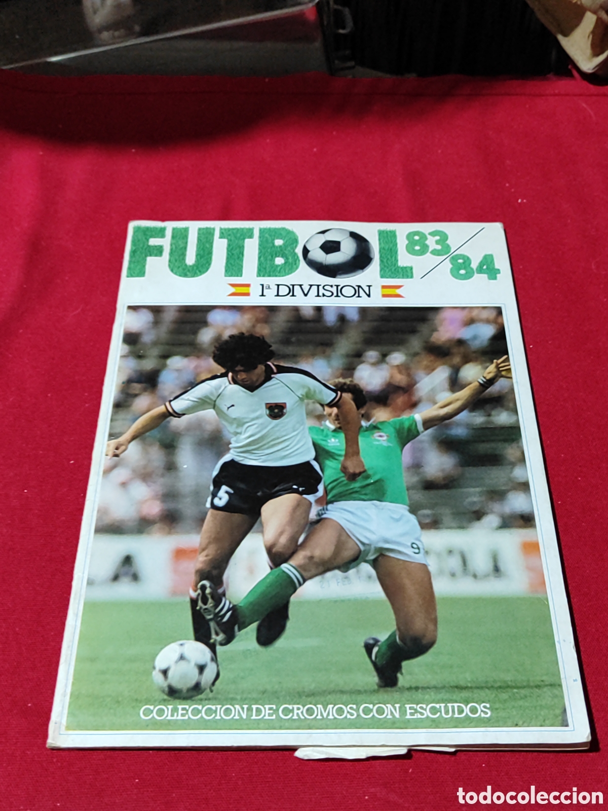 Coleccionismo &Aacute;lbumes: Album incompleto liga 83 84 Cromos Cano