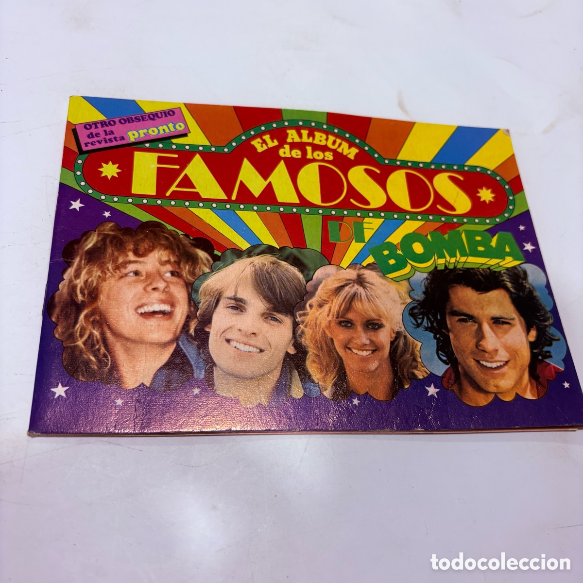 Coleccionismo &Aacute;lbumes: ALBUM DE CROMOS NUEVO VACIO PLANCHA DE LOS FAMOSOS BOMBA PRONTO MAZINGER Z