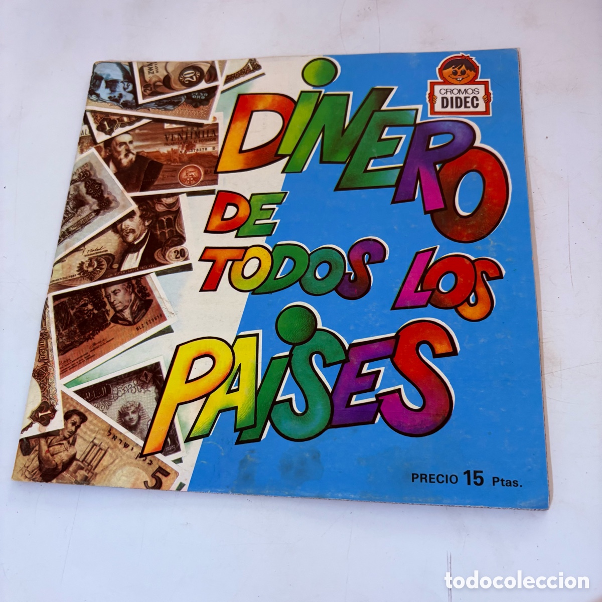 Coleccionismo &Aacute;lbumes: album de cromos VACIO NUEVO PLANCHA dinero de todos los paises didec