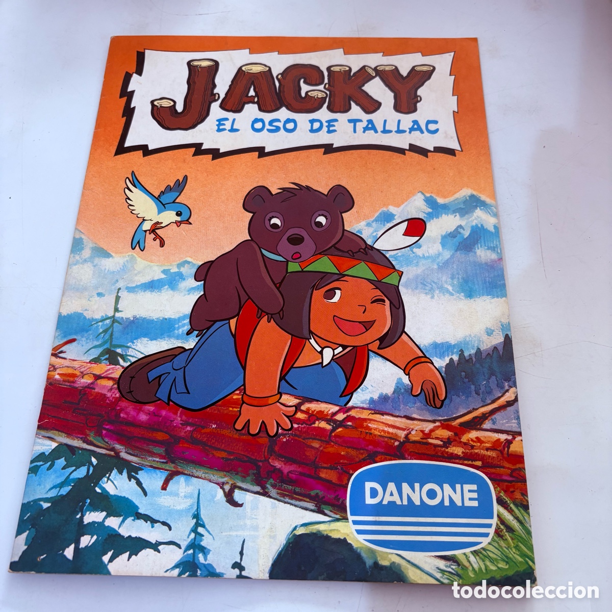 Coleccionismo &Aacute;lbumes: album de cromos NUEVO VACIO PLANCHA jacky el oso de tallac danone