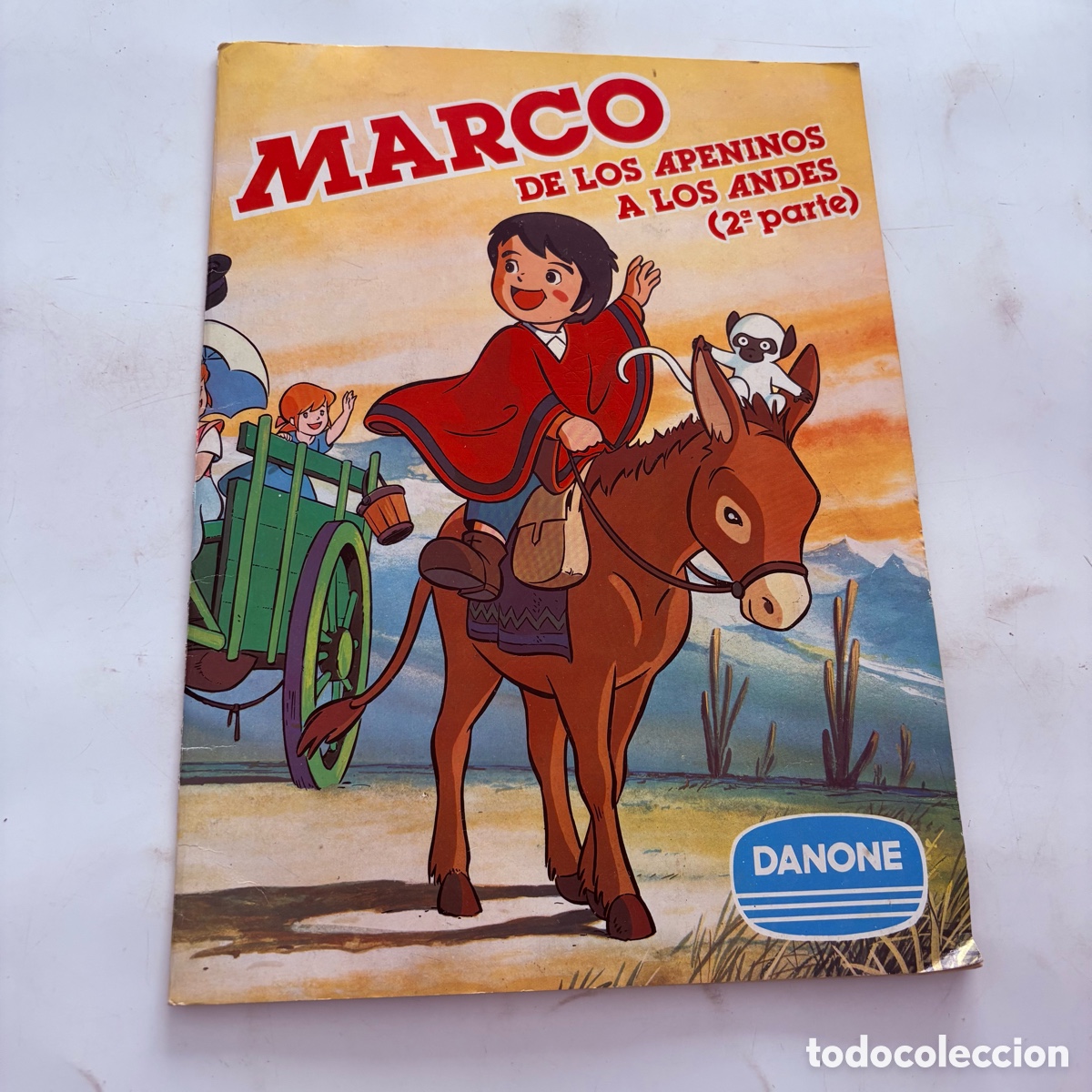 Coleccionismo &Aacute;lbumes: &Aacute;lbum de cromos Marco de los apeninos a los andes danone 2&ordf; parte