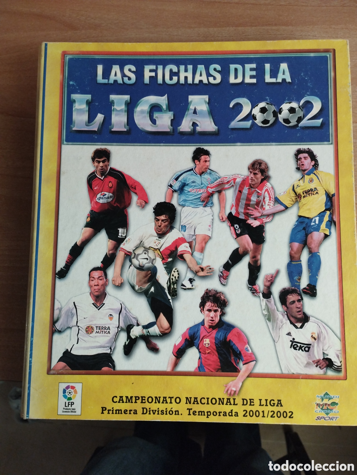 Coleccionismo &Aacute;lbumes: Las fichas de la Liga 2002