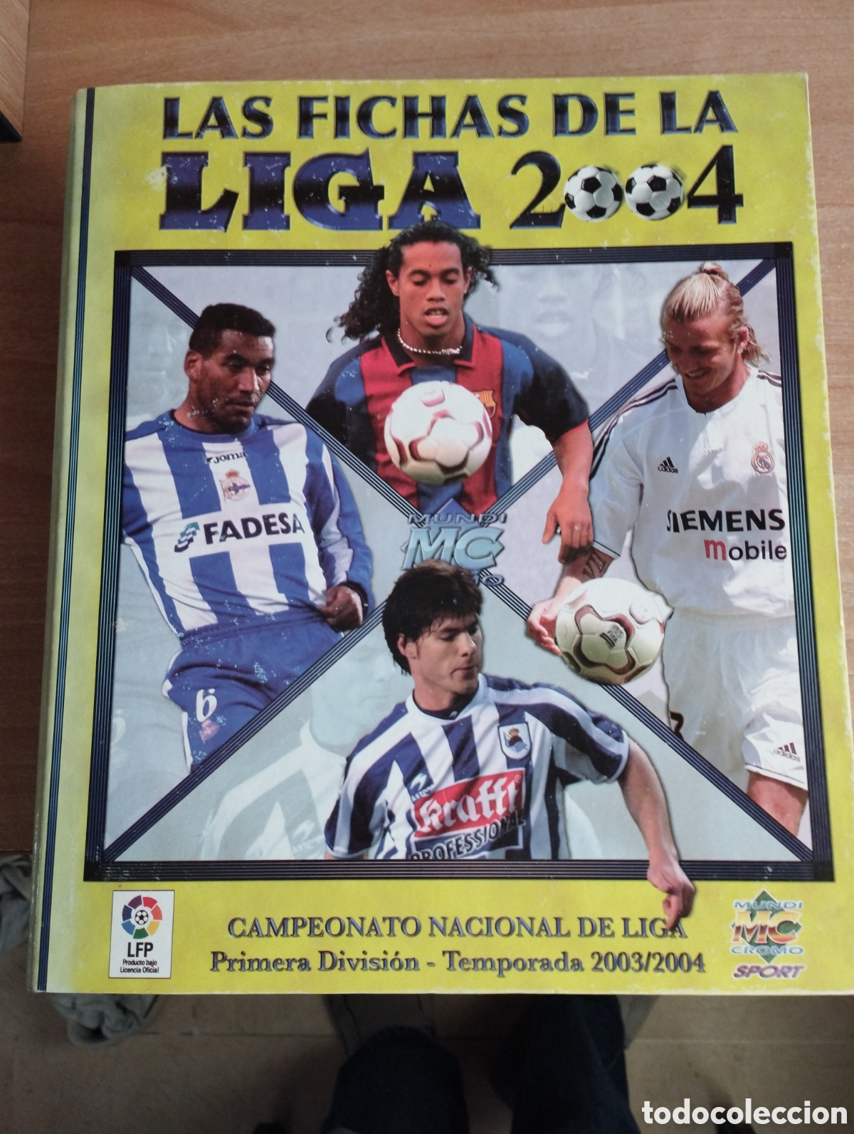 Coleccionismo &Aacute;lbumes: Las fichas de la Liga 2004