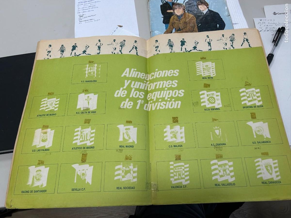 Coleccionismo &Aacute;lbumes: ALBUM VACIO 82 83 ESTE
