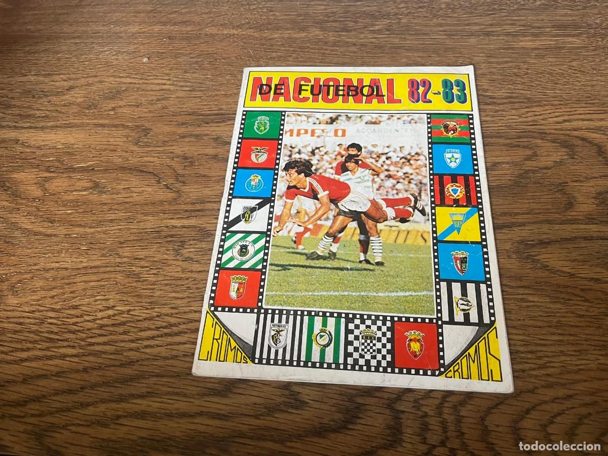 Coleccionismo &Aacute;lbumes: ALBUM NACIONAL FUTEBOL 82-83 PORTUGAL INCOMPLETO 82 DE 192 CROMOS