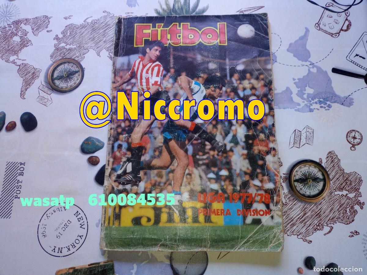 Coleccionismo &Aacute;lbumes: ediciones este 1977 1978 album incompleto a falta de 23 fichajes (van en copia) ver fotos con cruyff