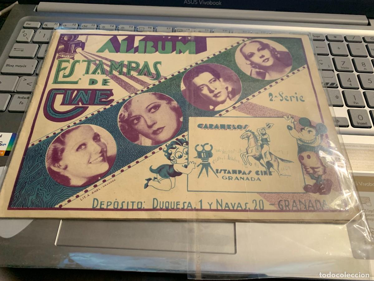 Coleccionismo &Aacute;lbumes: estampas de cine 2&ordf; serie album granada 1930 caramelos