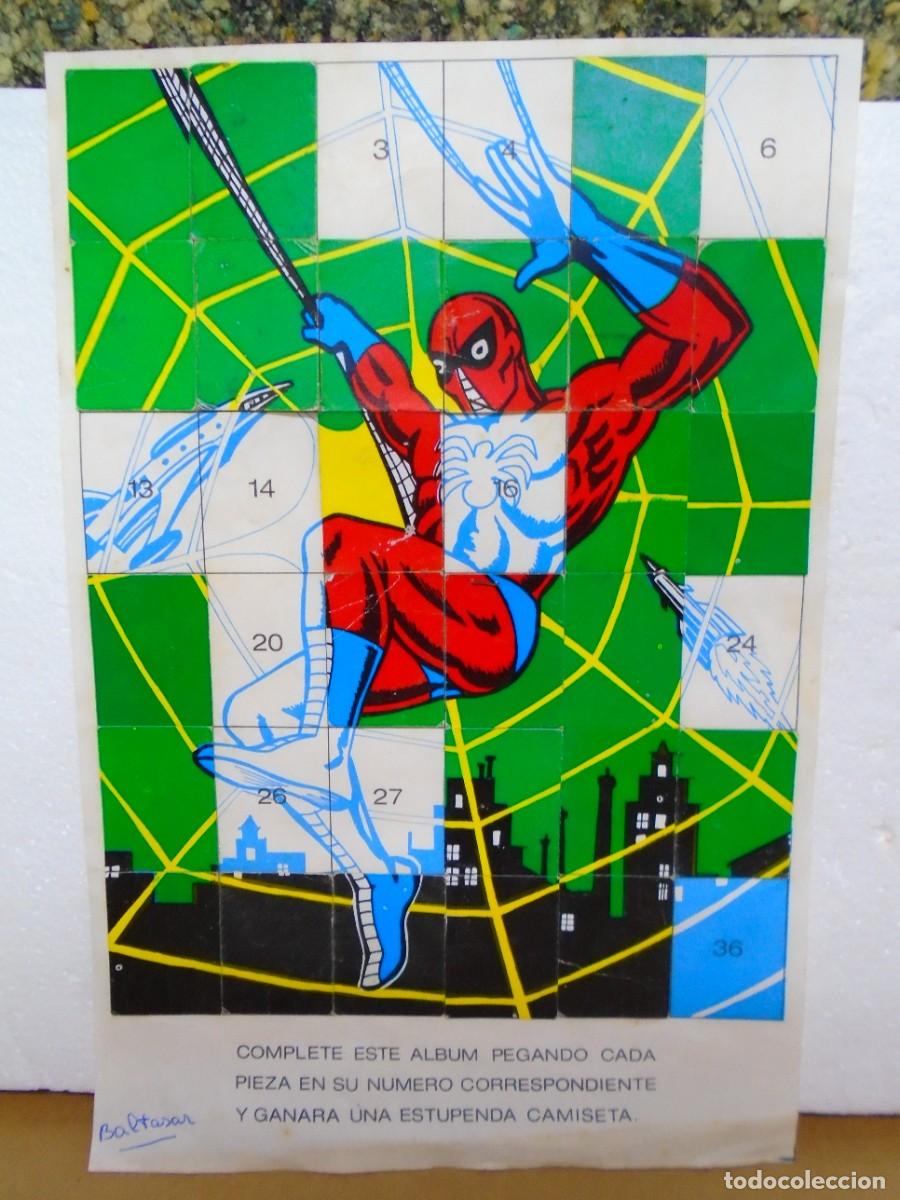 Coleccionismo &Aacute;lbumes: SPIDERMAN-HOMBRE ARA&Ntilde;A/RARO ALBUM A&Ntilde;OS 70-80/LEER.RARO.