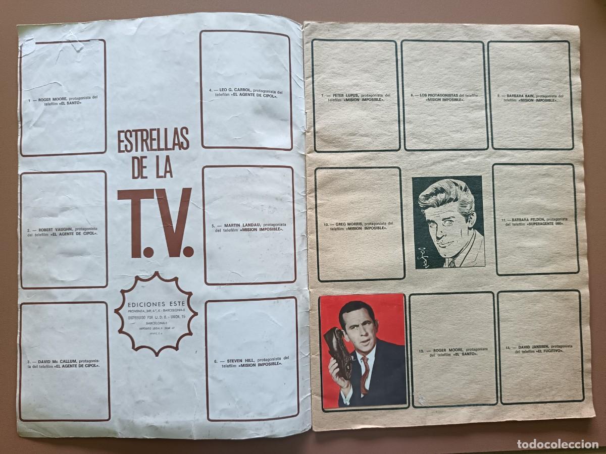 Coleccionismo &aacute;lbumes: ESTRELLAS DE LA TV.- ESTE - 1967 - Foto 2