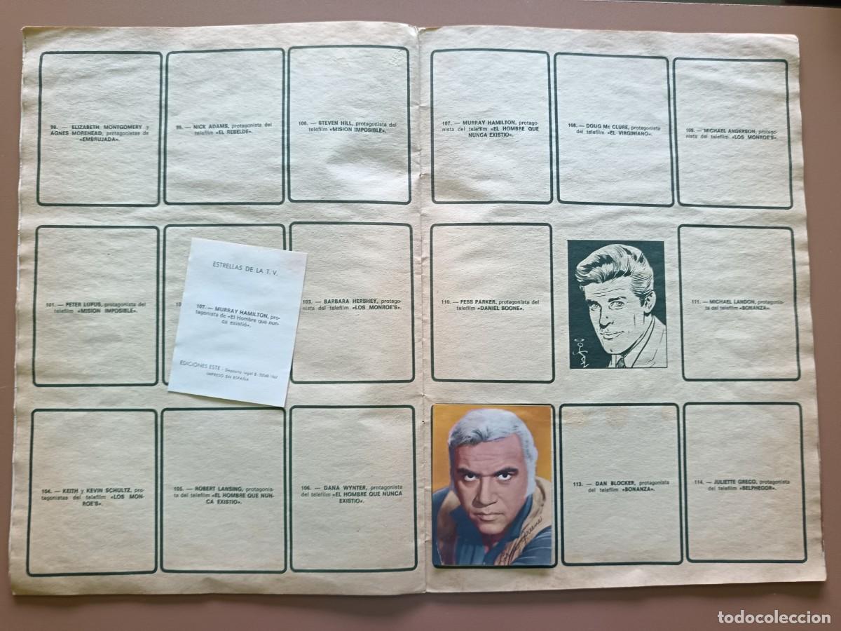 Coleccionismo &aacute;lbumes: ESTRELLAS DE LA TV.- ESTE - 1967 - Foto 8