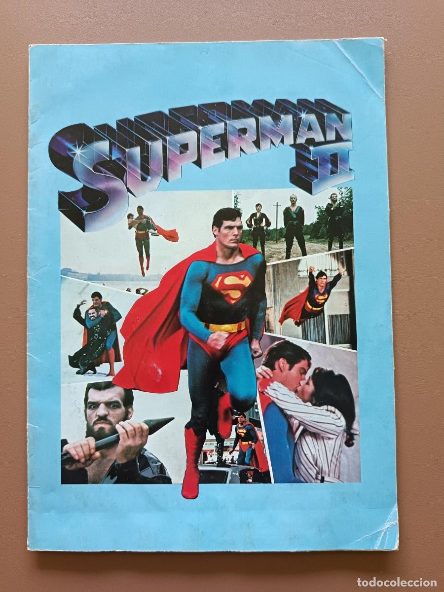 Coleccionismo &Aacute;lbumes: SUPERMAN II - COCA COLA - VAC&Iacute;O - 1980