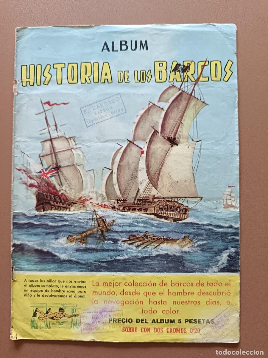 Coleccionismo &Aacute;lbumes: HISTORIA DE LOS BARCOS- GIGARPE- 1965 - F-6