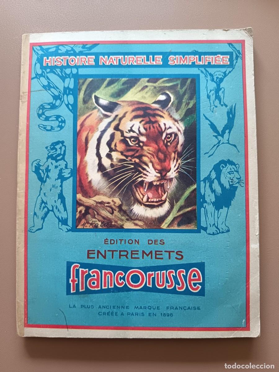 Coleccionismo &Aacute;lbumes: HISTOIRE NATURELLE SIMPLIFIC&Eacute; (FRANC&Eacute;S)- F-3