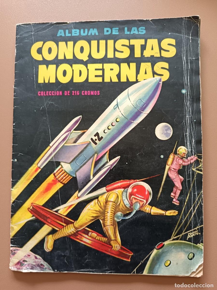 Coleccionismo &Aacute;lbumes: CONQUISTAS MODERNAS - CRISOL - F-27
