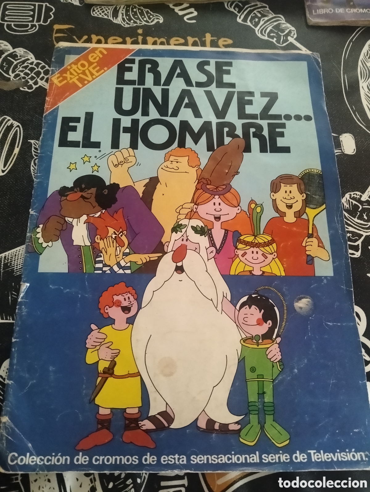 Coleccionismo &Aacute;lbumes: Album cromos erase una vez el hombre