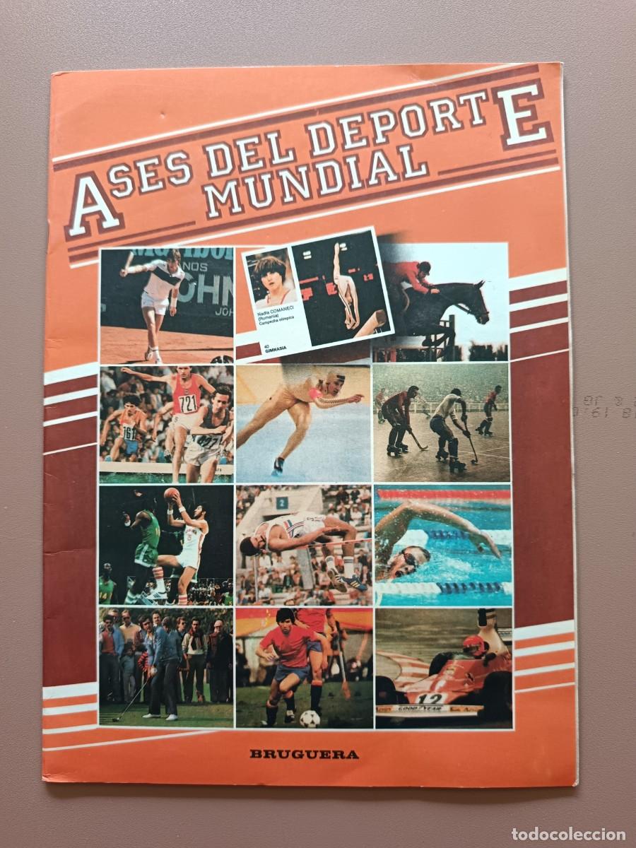 Coleccionismo &Aacute;lbumes: ASES DEL DEPORTE MUNDIAL- BRUGUERA - 1983 - F- 84