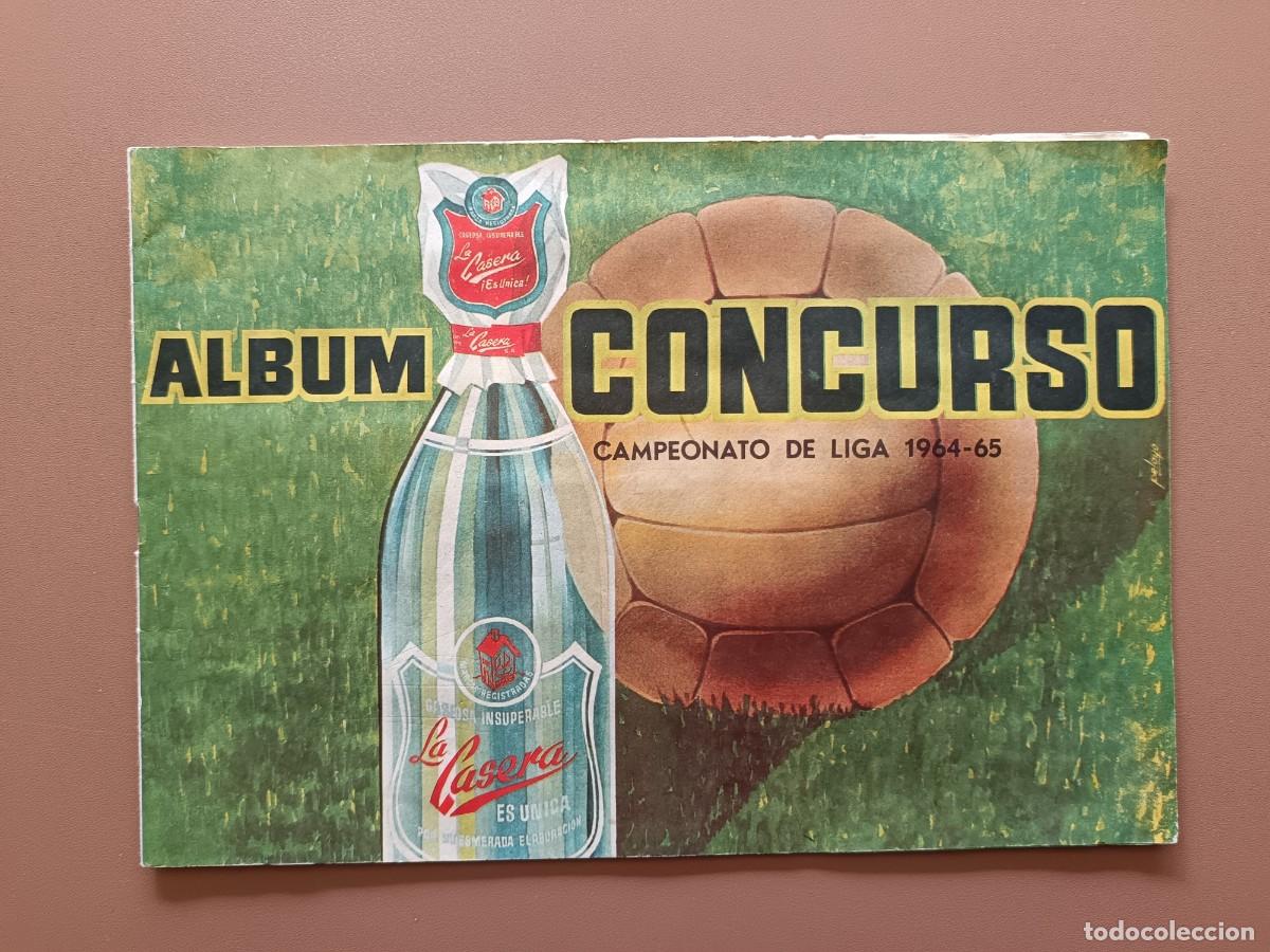 Coleccionismo &Aacute;lbumes: CAMPEONATO DE LIGA 1964-65 - LA CASERA - TIENE 75 CROMOS