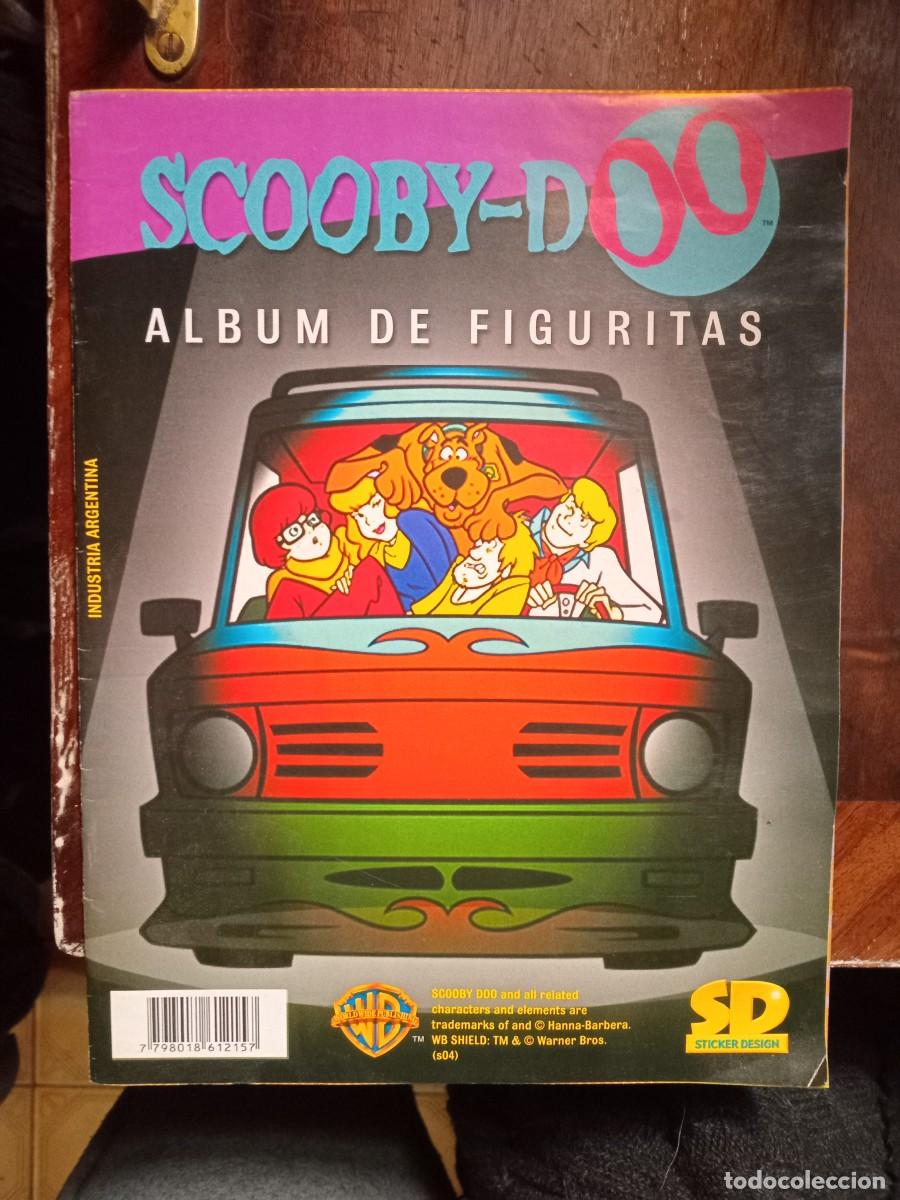 Coleccionismo &Aacute;lbumes: ALBUM - SCOOBY-DOO - 56 CROMOS PEGADOS -