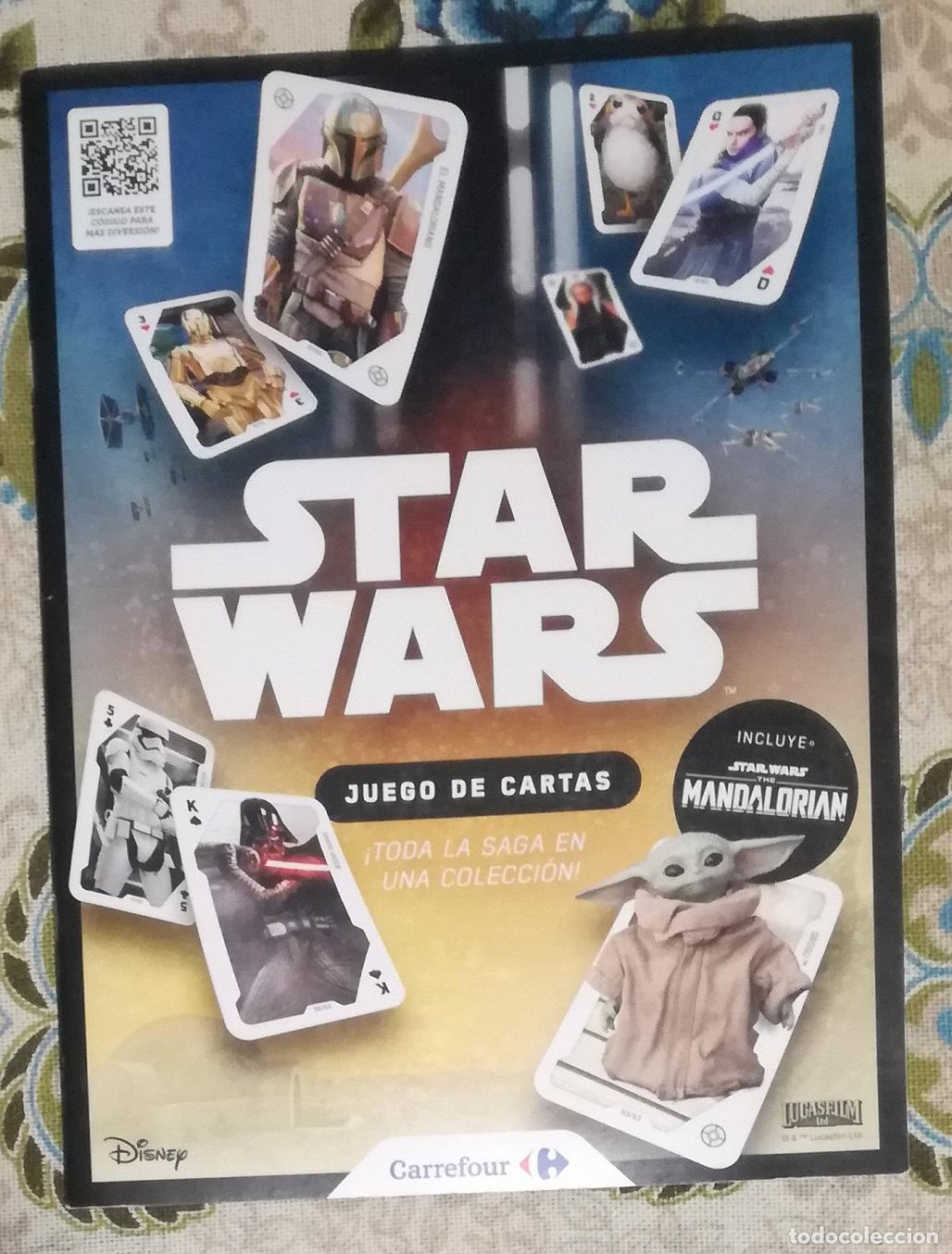 Coleccionismo &Aacute;lbumes: Album Star Wars. Juego de cartas. Toda la saga en una coleccion - Carrefour: Contiene 24 cromos