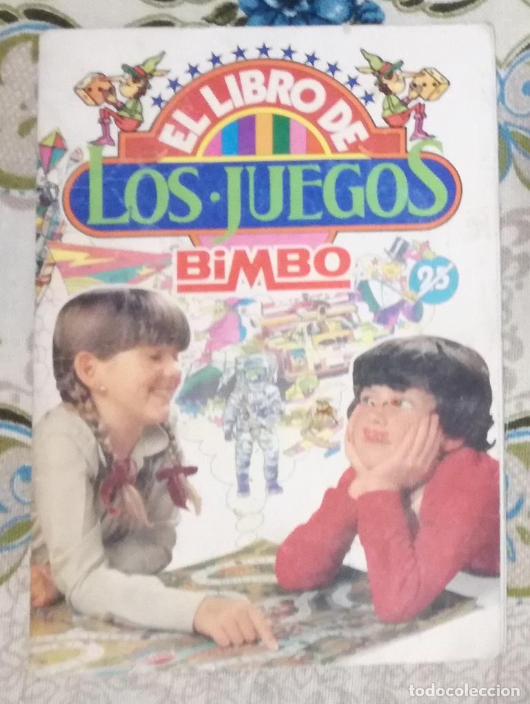 Coleccionismo &Aacute;lbumes: Album El libro de los juegos Bimbo - Contiene 59 cromos