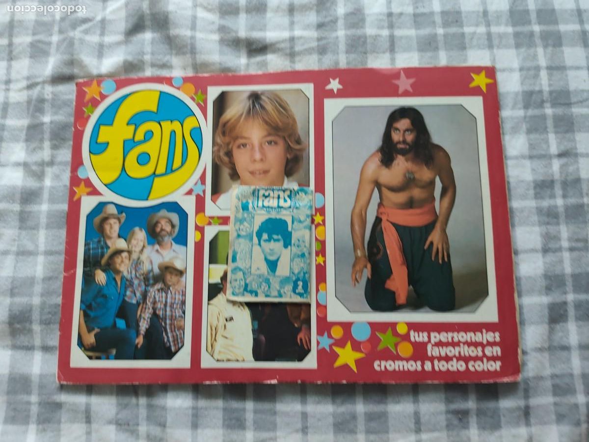 Coleccionismo &Aacute;lbumes: Album Fans 1976 + sobre cromos