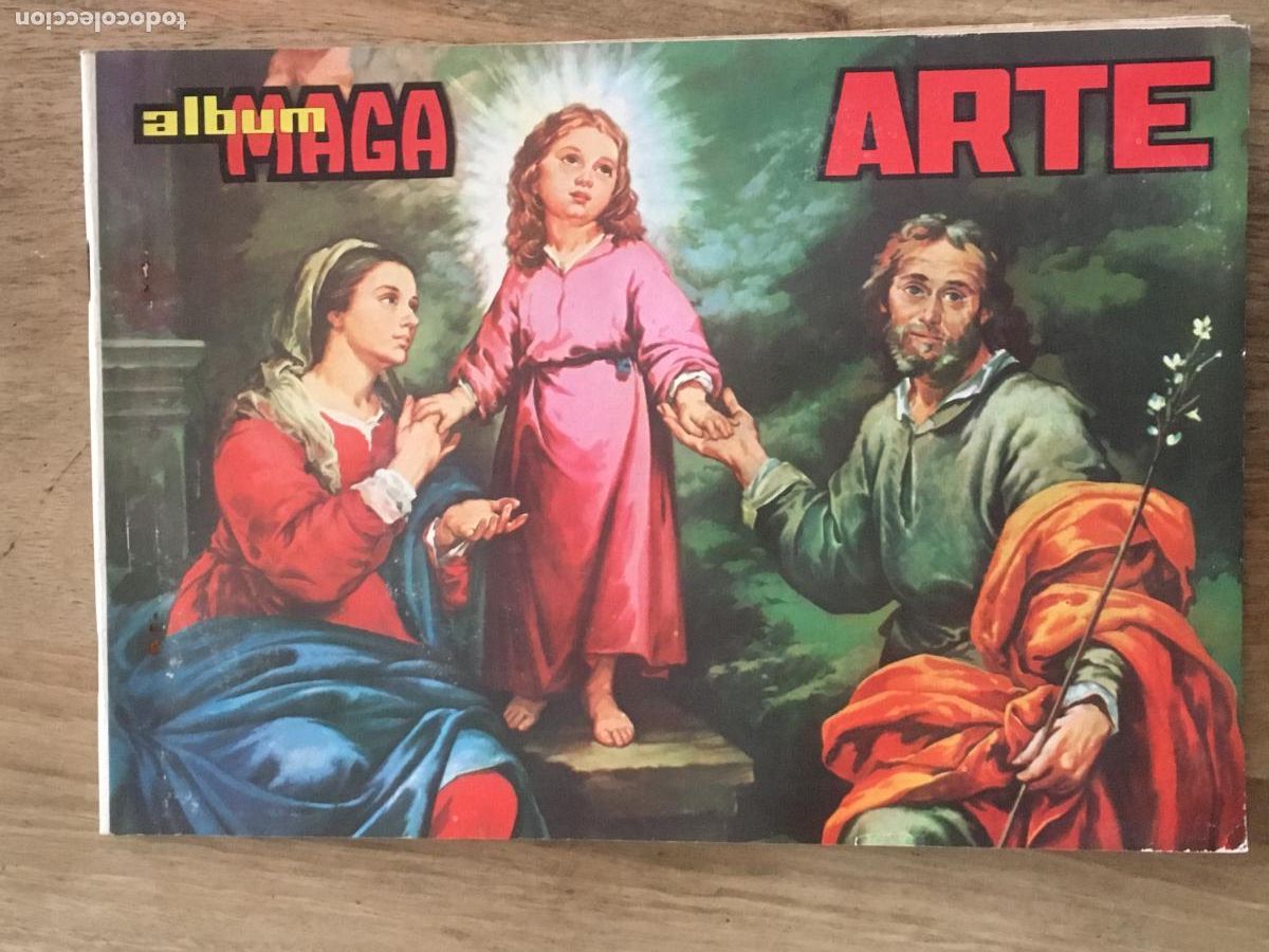 Colecionismo Cadernetas: arte maga album de cromos vacio plancha nunca ha tenido cromos pegados