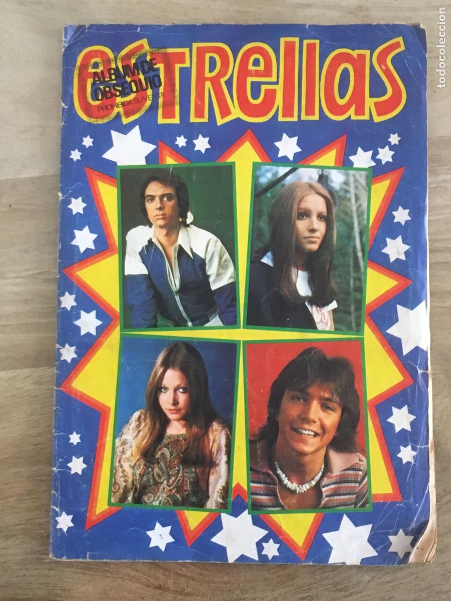 Coleccionismo &Aacute;lbumes: estrellas ediciones este album de cromos incompleto faltan 20 cromos