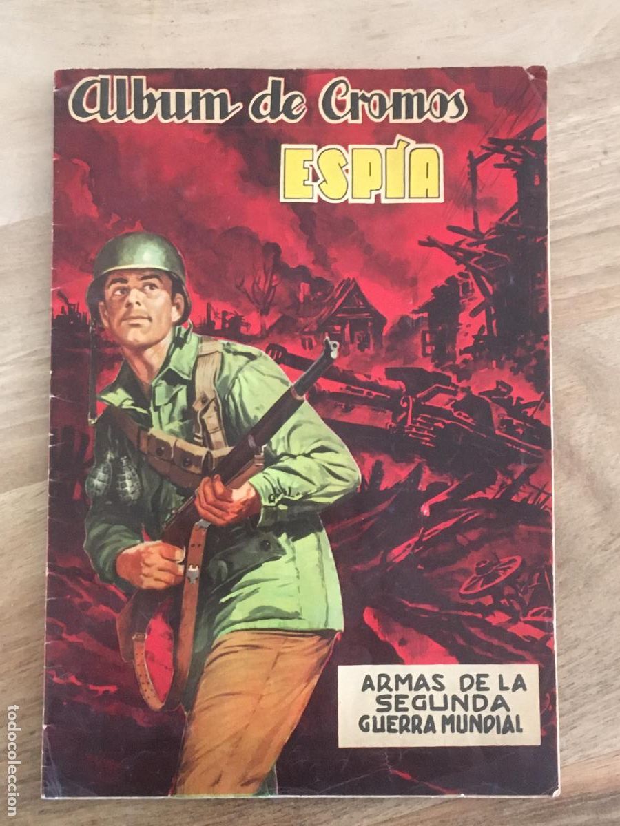 Collectable Incomplete Albums: espia armas segunda guerra mundial maga album de cromos incompleto faltan 20 cromos perfecto estado