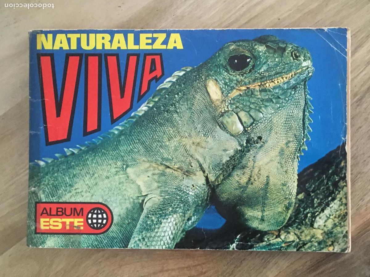 Coleccionismo &Aacute;lbumes: naturaleza viva ediciones este album de cromos incompleto faltan 16 cromos