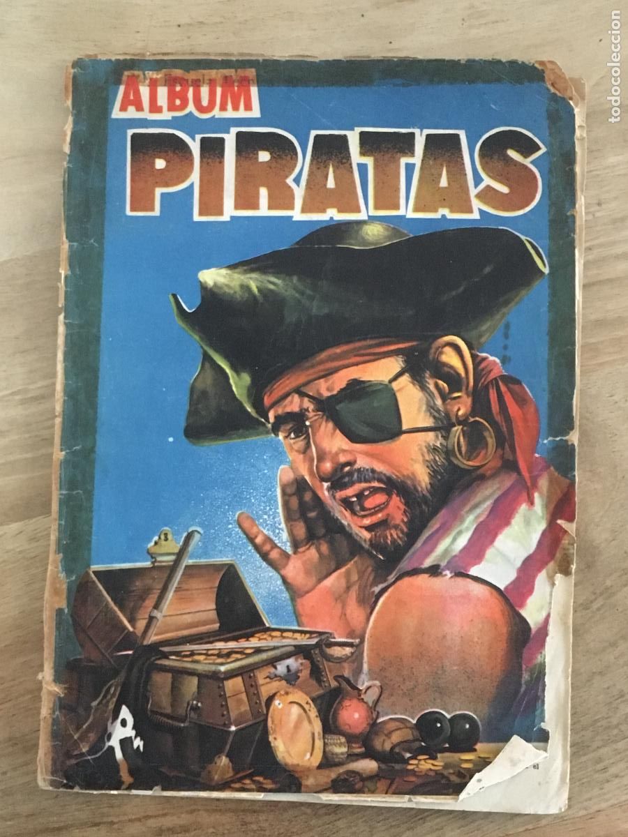 Coleccionismo &Aacute;lbumes: piratas album de cromos incompleto faltan 3 cromos