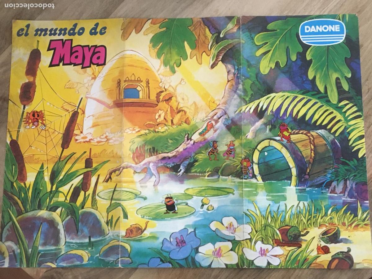 Coleccionismo &Aacute;lbumes: el mundo de maya danone album de cromos incompleto buen estado