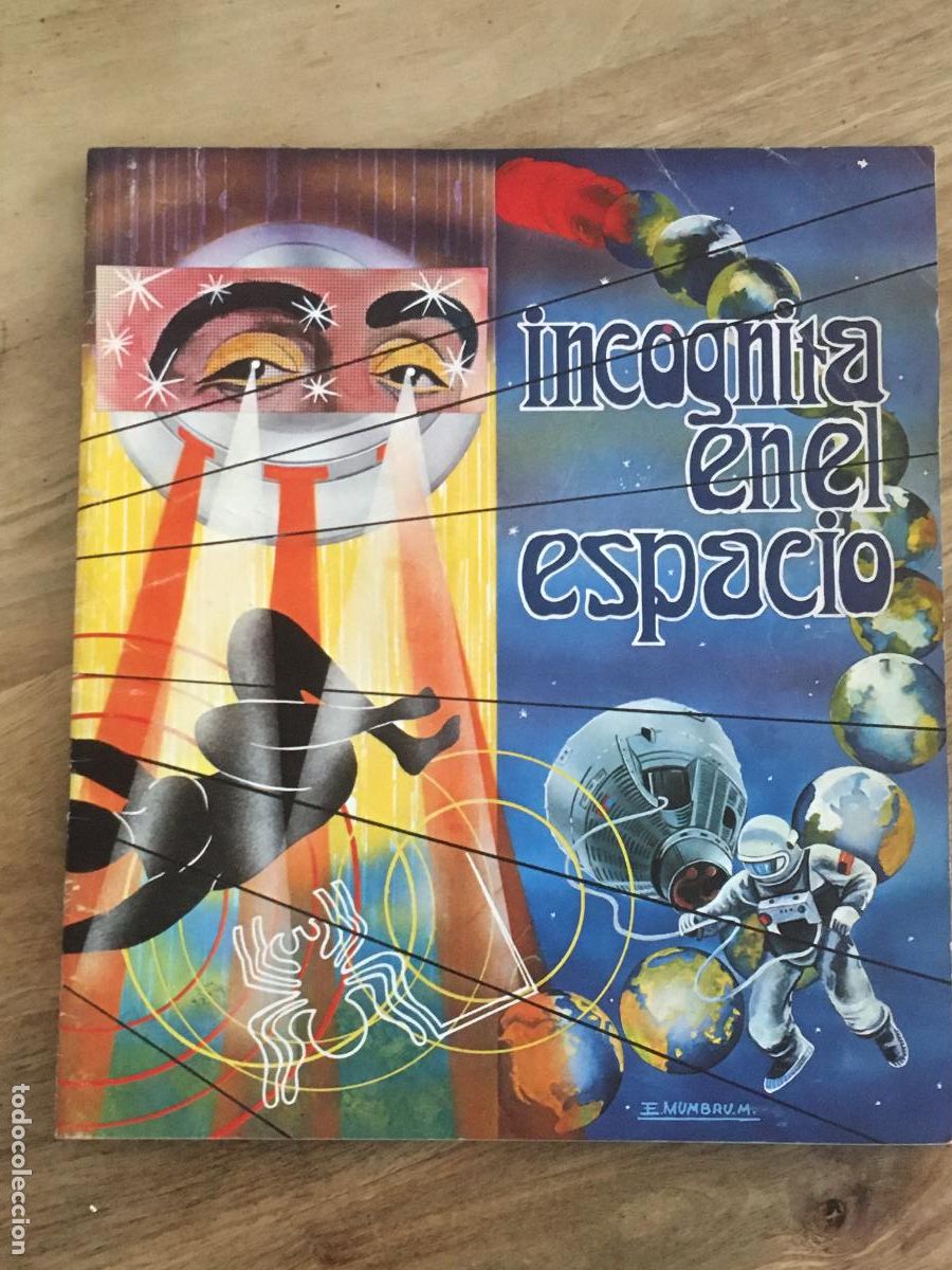 Coleccionismo &Aacute;lbumes: incognita en el espacio album de cromos incompleto muy buen estado con 43 cromos