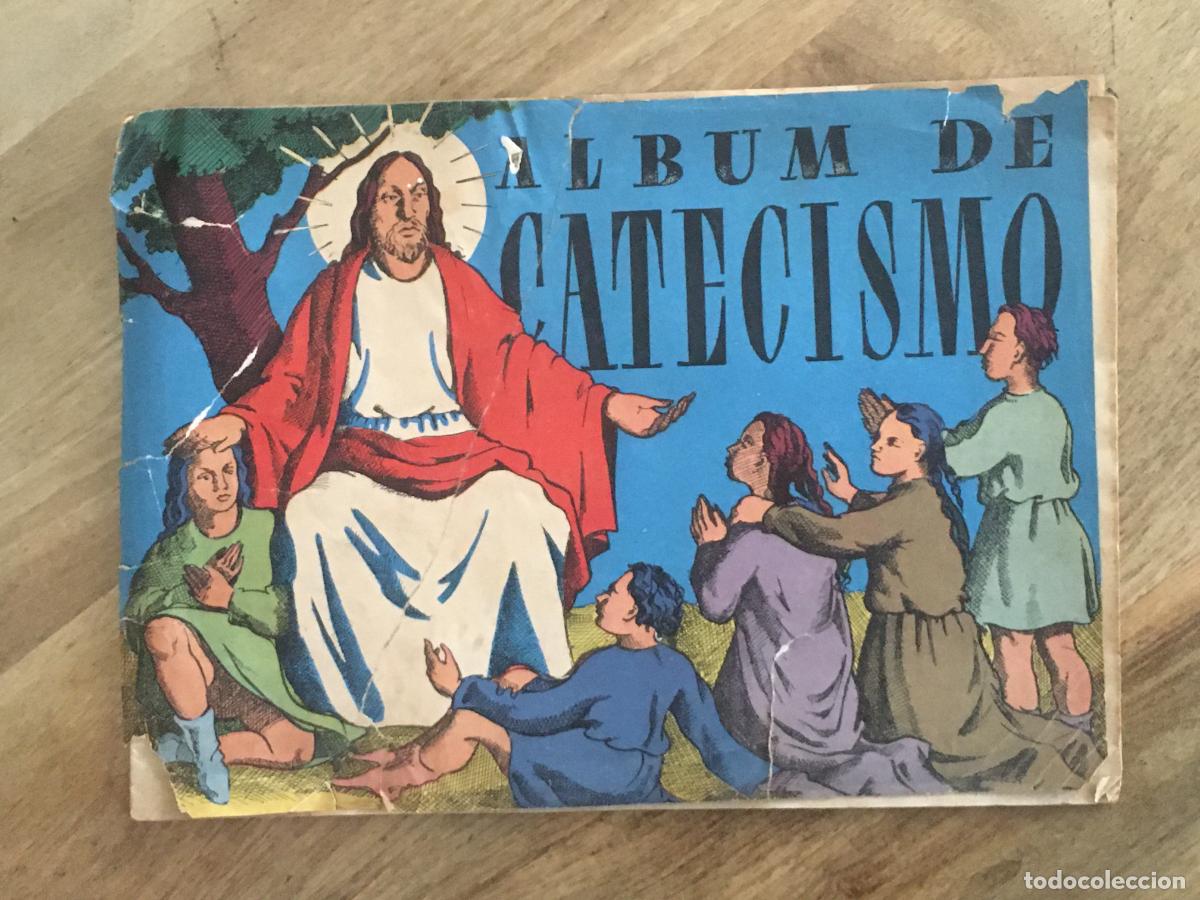 Coleccionismo &Aacute;lbumes: album de catecismo album de cromos incompleto faltan 4 cromos