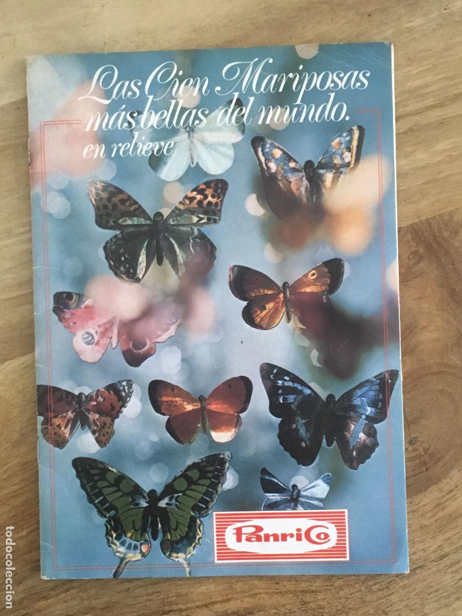 Coleccionismo &Aacute;lbumes: las cien mariposas mas bellas del mundo panrico album de cromos incompleto faltan 24 cromos