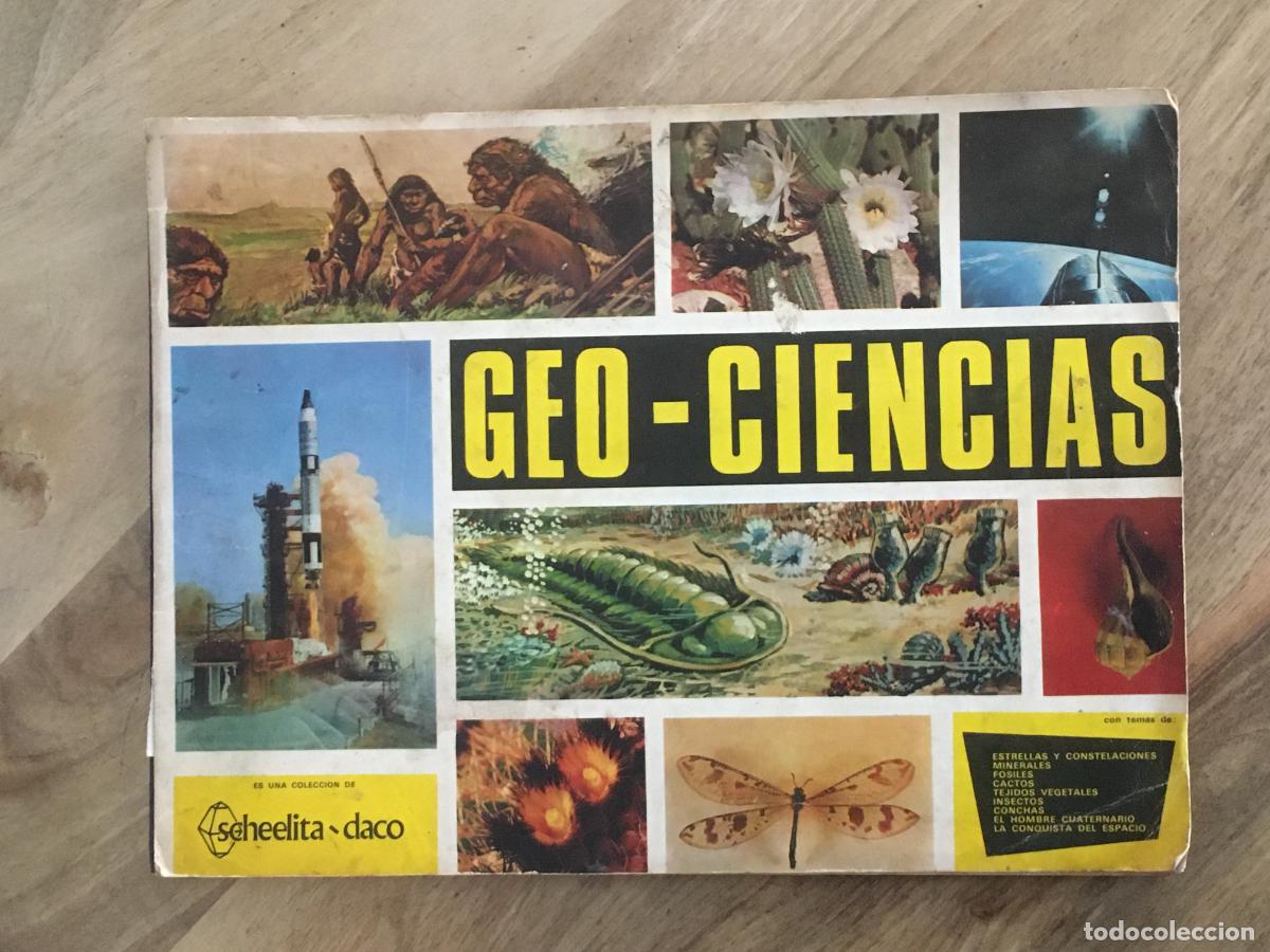 Coleccionismo &Aacute;lbumes: geo-ciencias geociencias album de cromos incompleto faltan 30 cromos