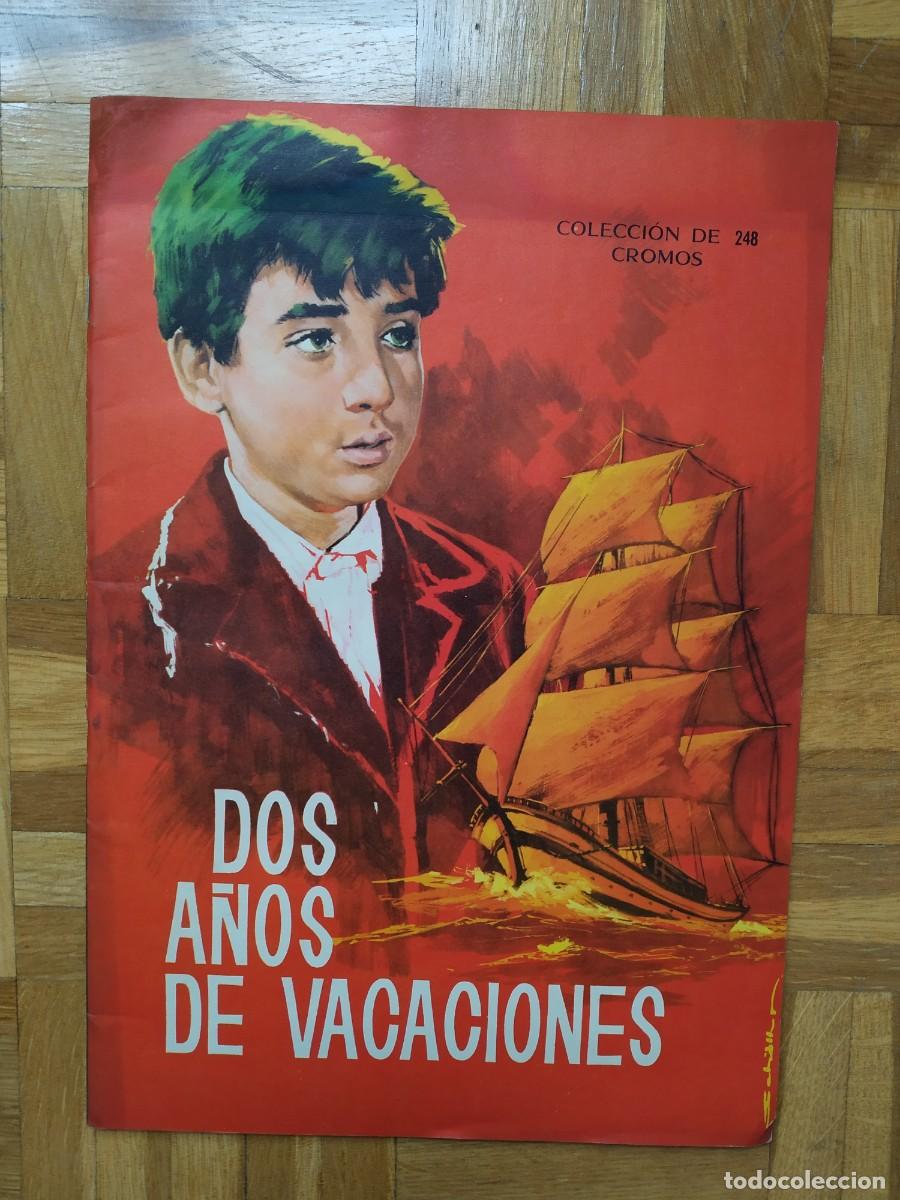 Coleccionismo &Aacute;lbumes: ALBUM CROMOS PLANCHA DOS A&Ntilde;OS DE VACACIONES. JUAN DE ORDU&Ntilde;A VER FOTOS VACIO SIN CROMOS