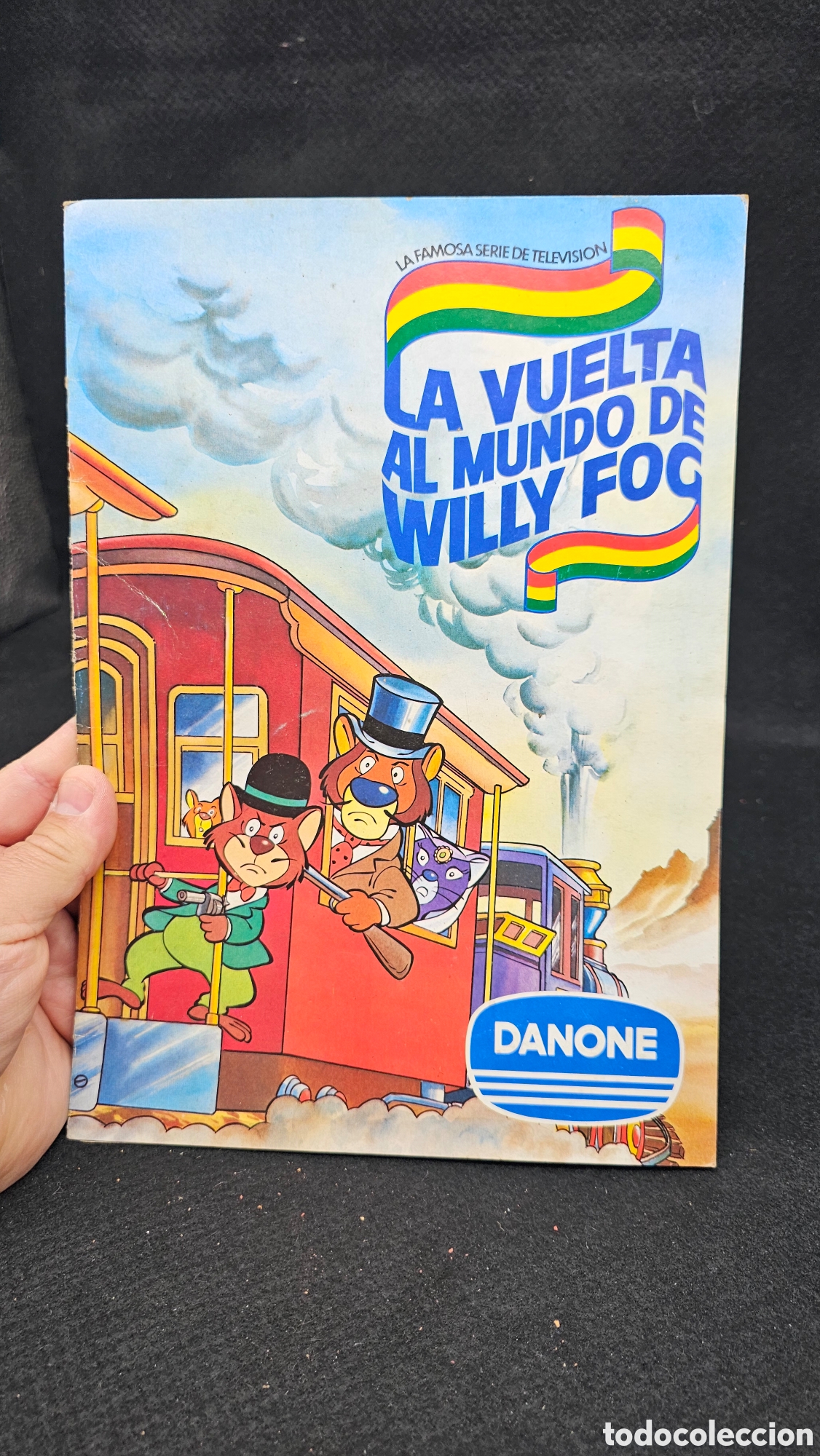 Collectable Incomplete Albums: Antiguo &aacute;lbum de cromos La vuelta al mundo de Willy Fog ( Incompleto )