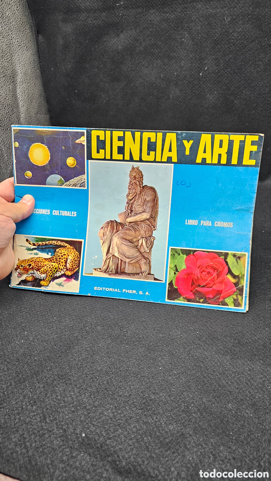 Colecionismo Cadernetas: Antiguo &aacute;lbum de cromos 1967 CIENCIA Y ARTE ( Incompleto )