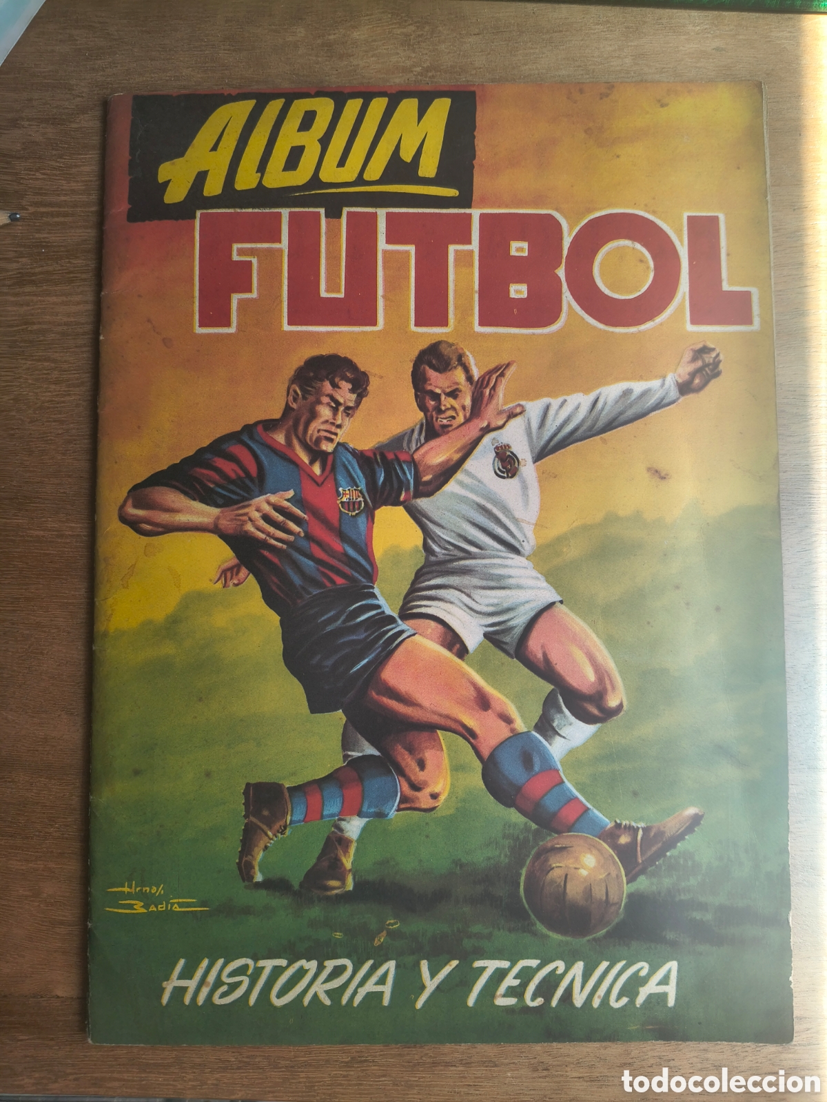 Coleccionismo &Aacute;lbumes: ALBUM FUTBOL HISTORIA Y TECNICA 1959 ( incompleto )