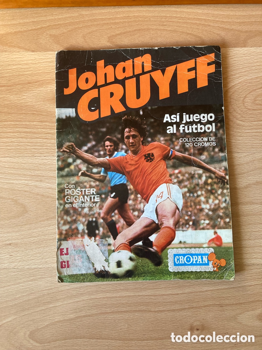 Collezionismo Album: ALBUM CROMOS F&Uacute;TBOL JOHAN CRUYFF CROPAN