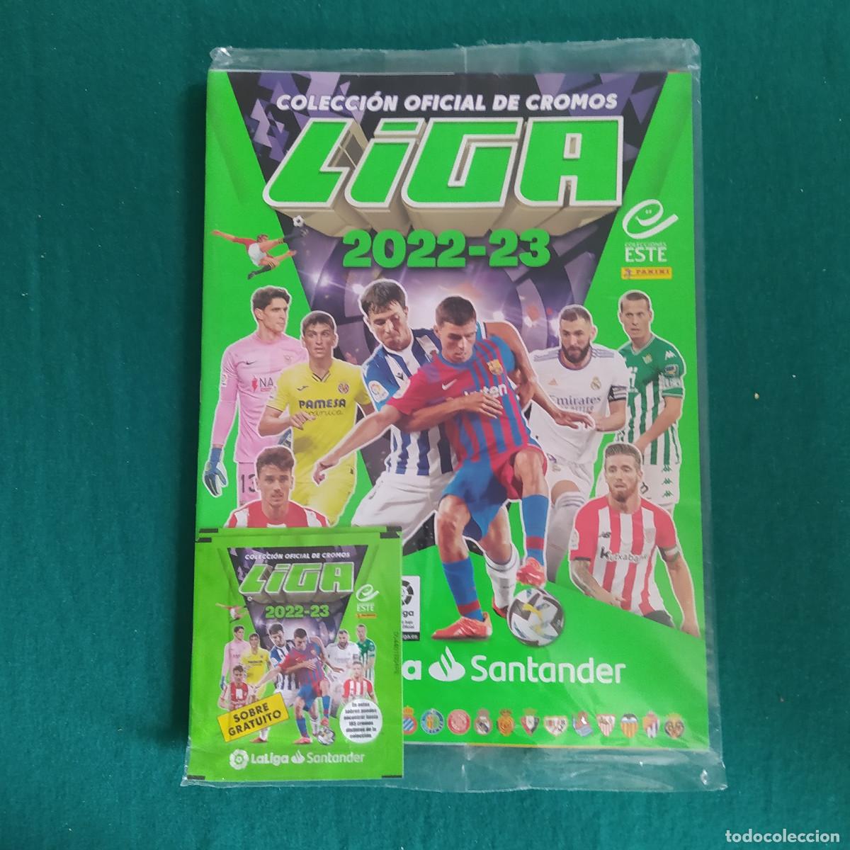 Coleccionismo &Aacute;lbumes: LIGA ESTE 2022 2023 PANINI ALBUM Y SOBRES