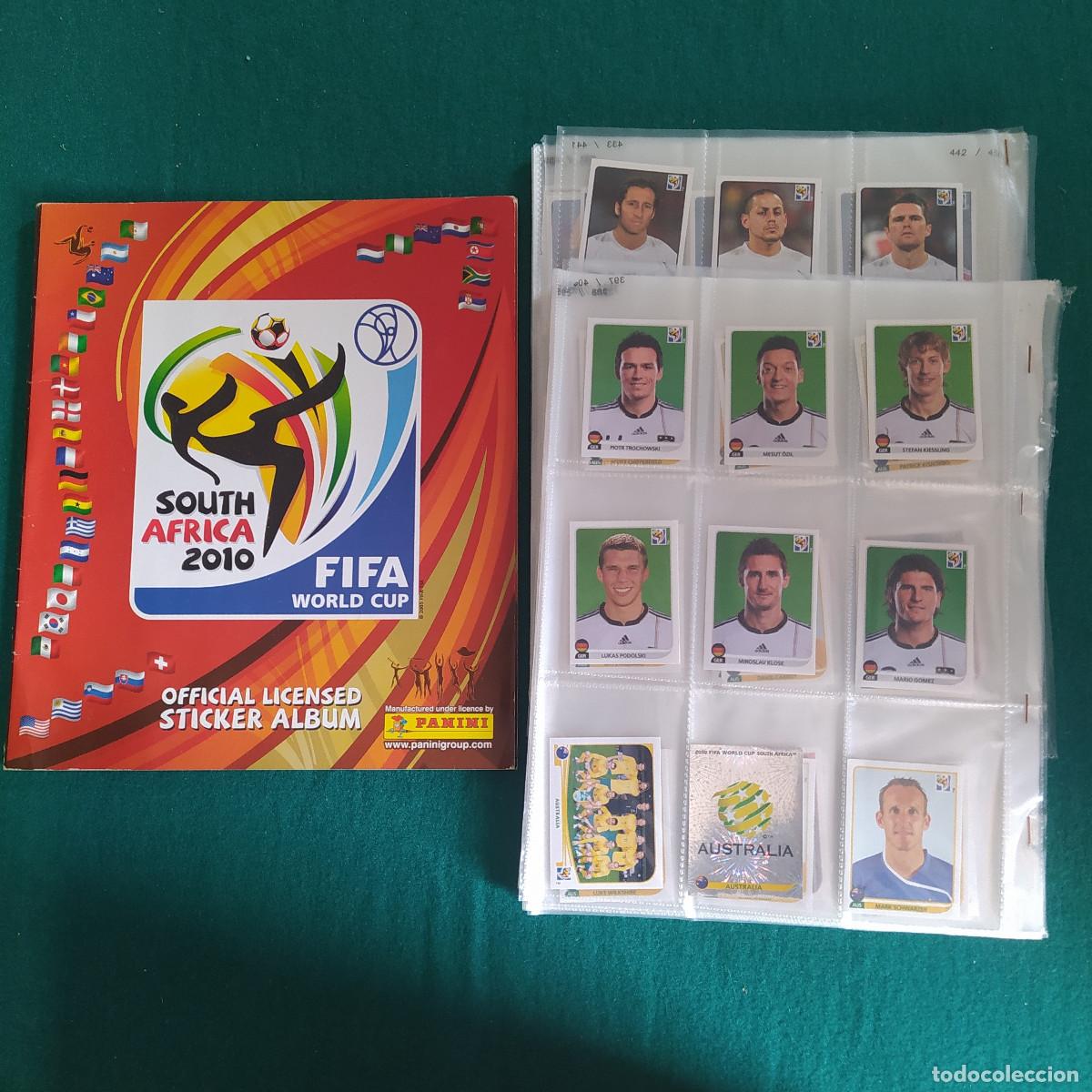 Coleccionismo &Aacute;lbumes: MUNDIAL DE 2010 FIFA PANINI ALBUM Y 342 CROMOS
